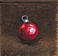 Red Bulb Fine Art Print