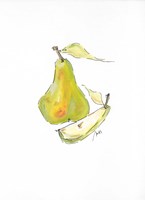 Pear Framed Print