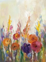 A Glimpse of the Garden I Framed Print