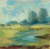 Windsor Blue Field IV Framed Print