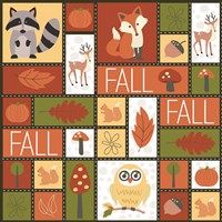 Fall Collage Fine Art Print