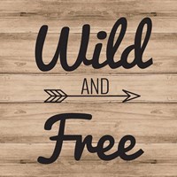 Wild & Free Framed Print