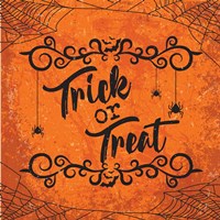 Trick or Treat Framed Print
