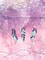 Boho Glow I Framed Print