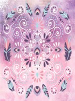 Boho Glow II Framed Print