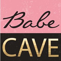 Babe Cave Framed Print