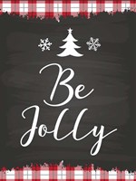 Be Jolly Framed Print