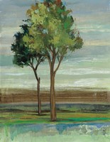 Down the Road II Framed Print