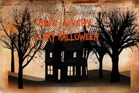 Very Scary Halloween Framed Print