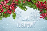 Let It Snow Fine Art Print