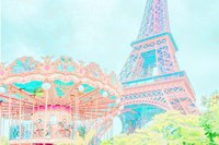 Cotton Candy Carousel Fine Art Print