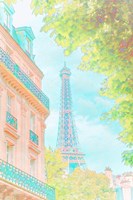 Eiffel Tower Pastel Fine Art Print