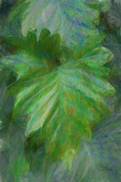 Tropical Leaves II Framed Print