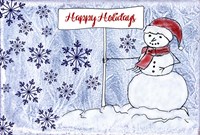 Happy Holidays Fine Art Print