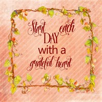 Start Each Day Fine Art Print