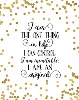 I Am an Original Fine Art Print