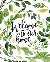 Welcome to Our Home Fine Art Print