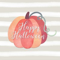 Happy Halloween Pumpkin Fine Art Print