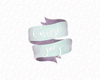 Choose Joy Banner Fine Art Print
