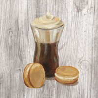 Coffee Time I on Wood Fine Art Print