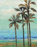 Copper Palms I Framed Print