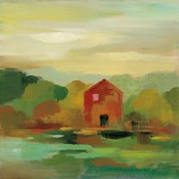 October Farm II v2 Fine Art Print