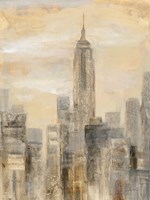 City Blocks II Framed Print