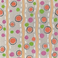 Velvety Florals Element IV Framed Print