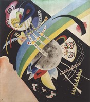 Circles and Black, 1921 Fine Art Print