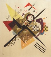 Sketch for On White II, 1922 Fine Art Print