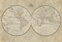 World Map Fine Art Print