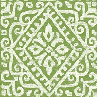 Amadora Blue - Tile V Framed Print