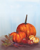 Watercolor Harvest I Fine Art Print