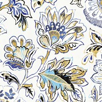 Ceylon Gardens V Black and Gold Fine Art Print