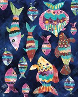 Boho Reef VIII Fine Art Print