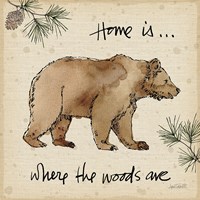 Lodge Life I Framed Print