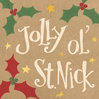 Vintage St.Nick VII Fine Art Print