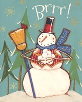 Snowmen Season II Framed Print