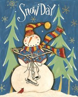 Snowmen Season IV Framed Print