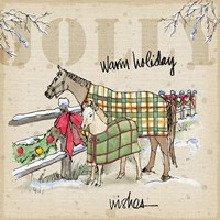 Country Christmas II Framed Print