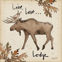 Lodge Life IV Fine Art Print