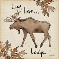 Lodge Life IV Framed Print