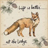 Lodge Life V Fine Art Print