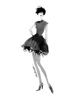 Modern Fashion III Framed Print