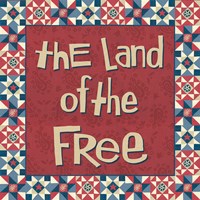 American Country V Framed Print