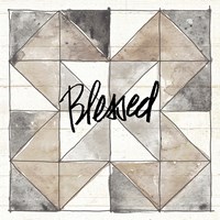 Farm Memories XIII Blessed Framed Print