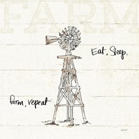 Farm Memories VI Framed Print