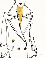 Fashion Strokes I no Splatter Fine Art Print