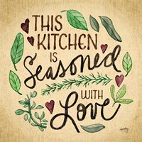 Kitchen Memories I (Kitchen seasoned) Fine Art Print