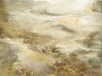 Taupe Watercolor Abstract Fine Art Print